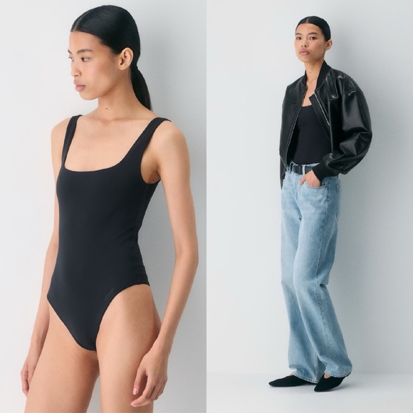 Aritzia Square Neck Bodysuit - Picture 5 of 13